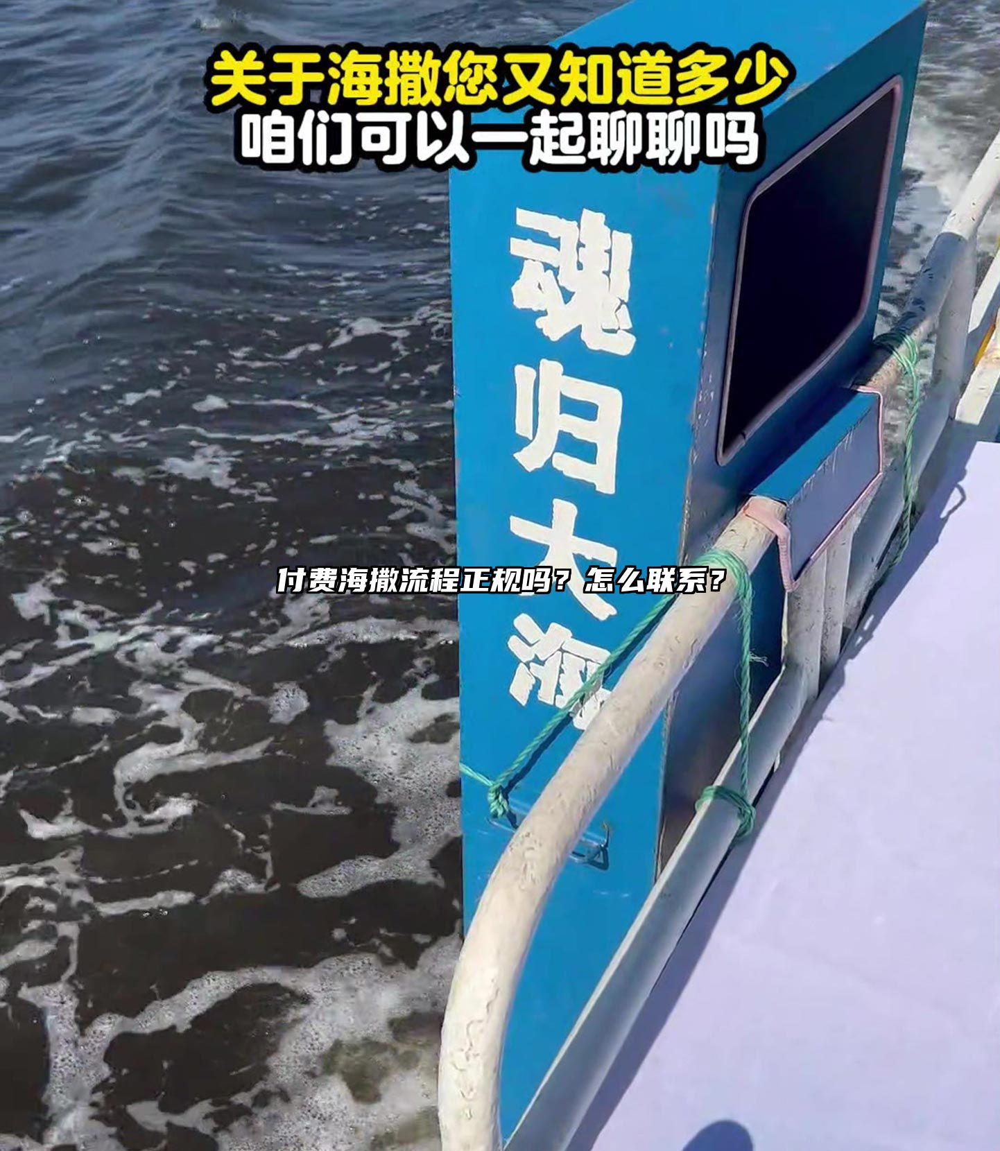 付费海撒流程正规吗？怎么联系？